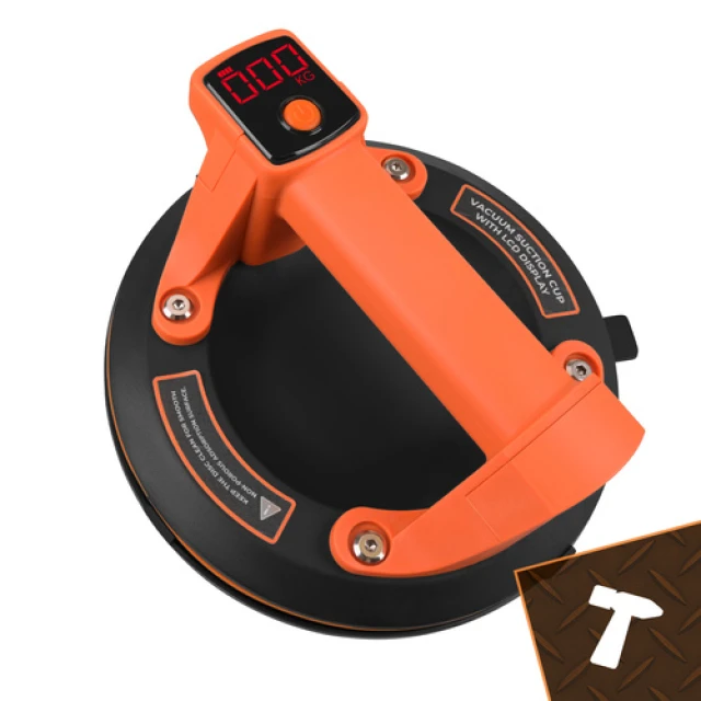 Присоска вакуумна Bigstren з LCD-дисплеєм 200 кг (5900779964686)