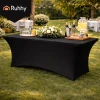Чохол для банкетного столу Ruhhy 183x75x75 см Black (5900779964716)