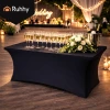 Чохол для банкетного столу Ruhhy 183x75x75 см Black (5900779964716)