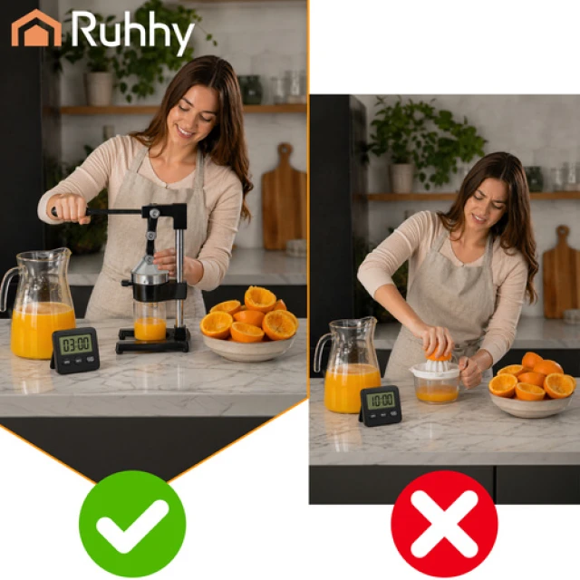 Соковыжималка для цитрусовых ручная Ruhhy 40 см (5900779964723)
