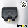 Розетка подвійна зовнішня Izoxis IP66 230 В 16 А (5900779964747)
