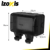 Розетка подвійна зовнішня Izoxis IP66 230 В 16 А (5900779964747)