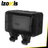 Розетка подвійна зовнішня Izoxis IP66 230 В 16 А (5900779964747)