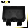 Розетка подвійна зовнішня Izoxis IP66 230 В 16 А (5900779964747)