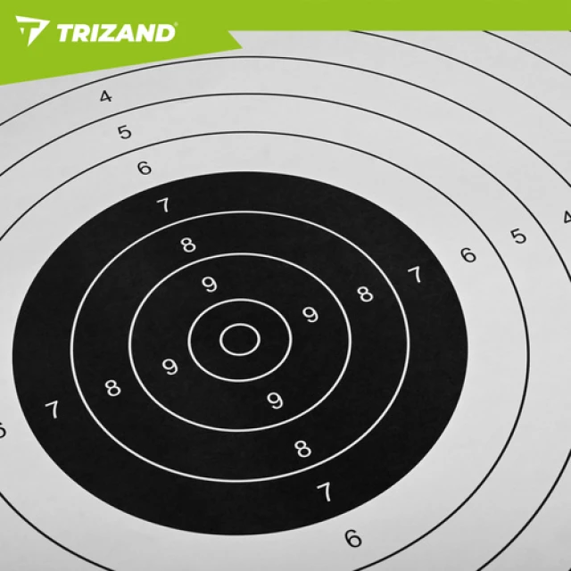 Мишень для стрельбы Trizand 50x50 см 100 шт (5900779964754)
