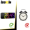 Часы-будильник Izoxis LED с дисплеем температуры USB (5900779964778)