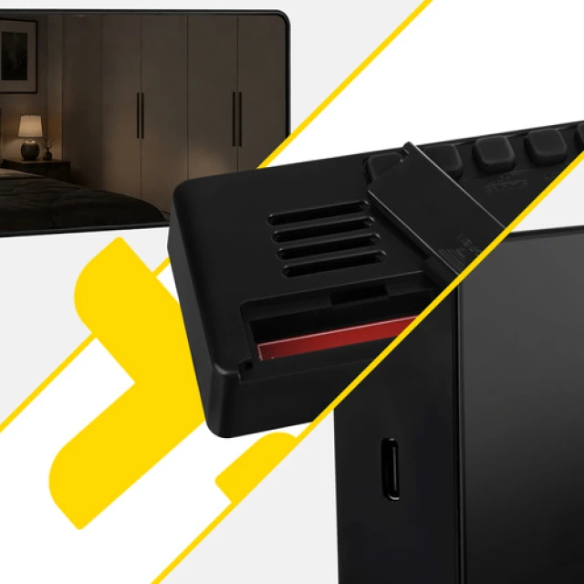 Часы-будильник Izoxis LED с дисплеем температуры USB (5900779964778)
