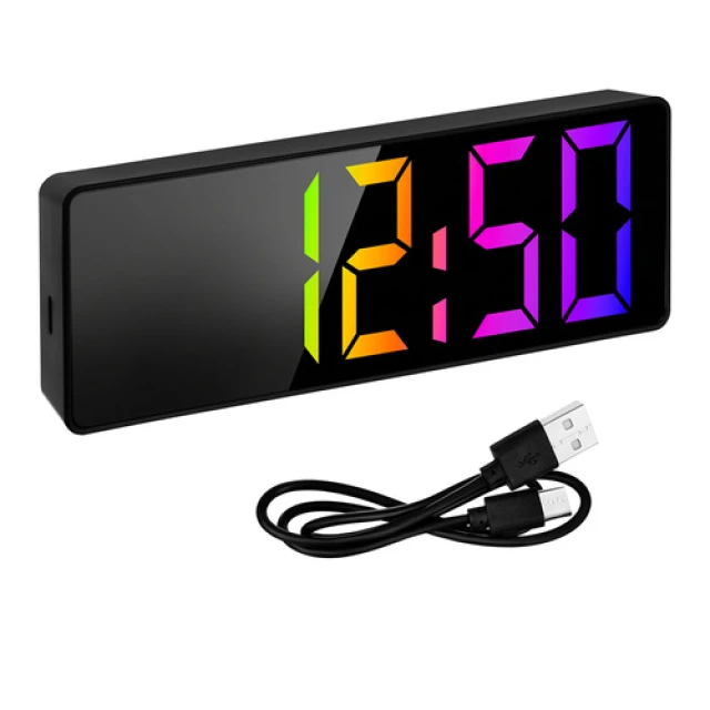 Часы-будильник Izoxis LED с дисплеем температуры USB (5900779964778)