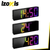 Часы-будильник Izoxis LED с дисплеем температуры USB (5900779964778)