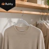 Набір протиковзних вішаків для одягу Ruhhy 42 см 20 шт Grey (5900779964792)