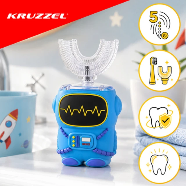 Електрична зубна щітка для дітей Kruzzel (5900779964822)