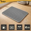Килимок під туалет для котів Purlov 60x45 см Grey (5900779964877)