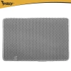 Килимок під туалет для котів Purlov 60x45 см Grey (5900779964877)