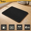 Килимок під туалет для котів Purlov 60x45 см Black (5900779964884)