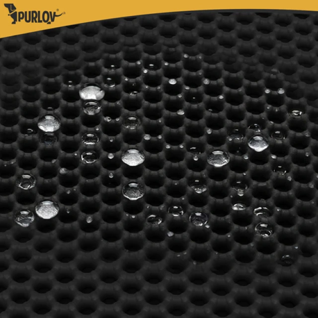 Килимок під туалет для котів Purlov 60x45 см Black (5900779964884)