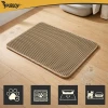 Килимок під туалет для котів Purlov 60x45 см Beige (5900779964891)