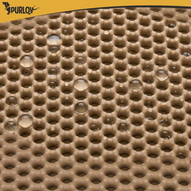 Килимок під туалет для котів Purlov 60x45 см Beige (5900779964891)
