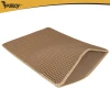 Килимок для котячого туалету Purlov 75x55 см Beige (5900779964907)