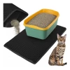 Килимок під туалет для котів Purlov 75x55 см Black (5900779964914)