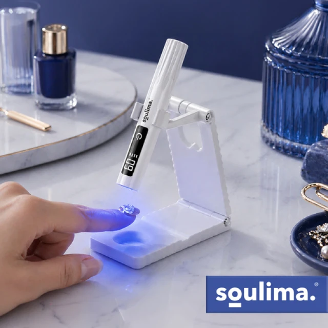 Лампа Soulima UV LED портативна 3 Вт USB-C з тримачем (5900779964938)