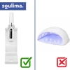 Лампа Soulima UV LED портативна 3 Вт USB-C з тримачем (5900779964938)