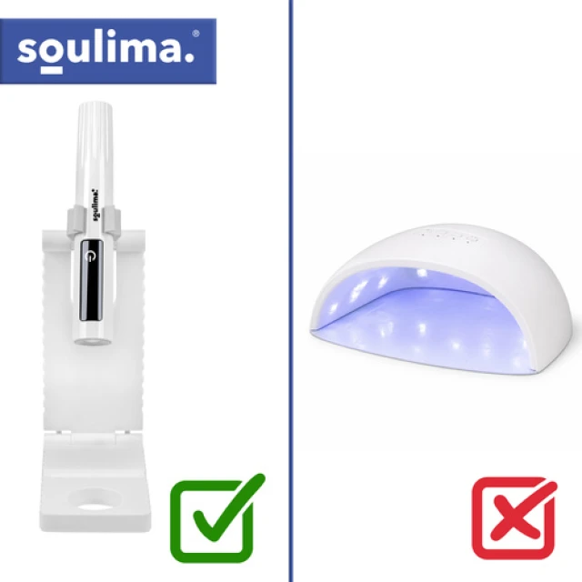 Лампа Soulima UV LED портативна 3 Вт USB-C з тримачем (5900779964938)