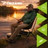 Рибальське крісло Trizand 41x52x86 см складне з чохлом Black (5900779964983)