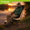 Рибальське крісло Trizand 41x52x86 см складне з чохлом Black (5900779964983)