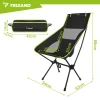 Рибальське крісло Trizand 41x52x86 см складне з чохлом Black (5900779964983)