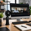 Портативний вентилятор ручний Ruhhy 2400 мАг USB-C Black (5900779965010)