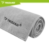 Рушник швидковисихаючий Trizand 120x60 см з мікрофібри Grey (5900779965034)