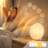 Будильник з імітацією сходу сонця Izoxis FM-радіо (5900779965041)