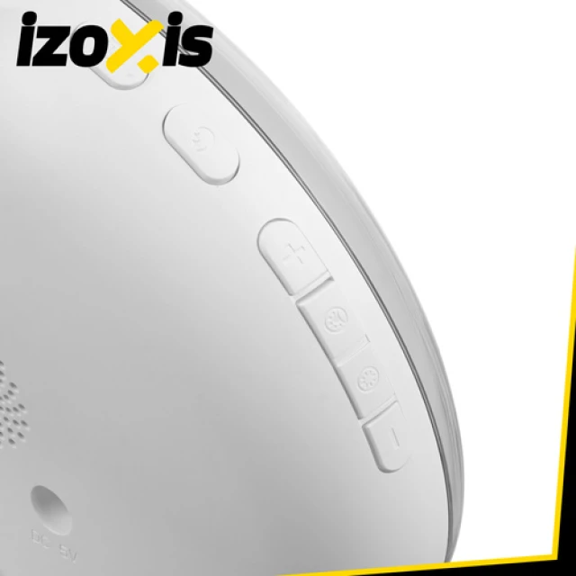 Будильник з імітацією сходу сонця Izoxis FM-радіо (5900779965041)