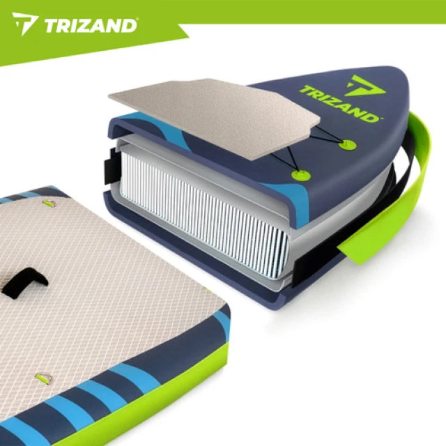 SUP-доска Trizand 320 см надувная с веслом насосом и рюкзаком 150 кг (5900779965065)
