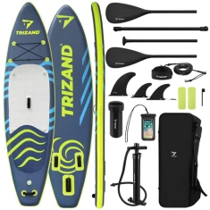SUP-дошка Trizand 320 см надувна з веслом насосом і рюкзаком 150 кг (5900779965065)