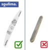 Пилочки для нігтів Soulima Slim 100/180 100 шт (5900779965072)