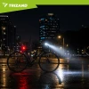 Ліхтар велосипедний Trizand LED 1300 лм передній + задній USB-C 5200 мАч (5900779965164)