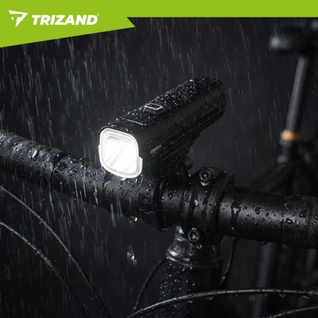 Ліхтар велосипедний Trizand LED 1000 лм передній + задній USB-C 4800 мАч (5900779965171)