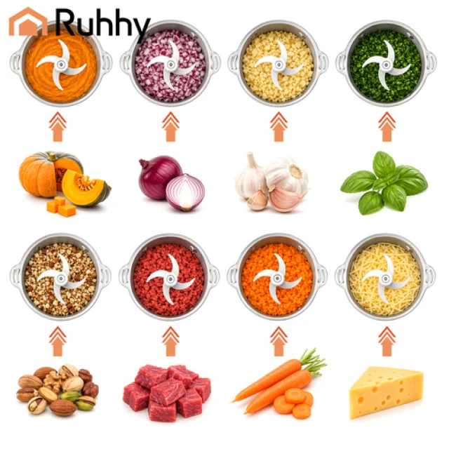 Овочерізка електрична Ruhhy 500 Вт (5900779965294)