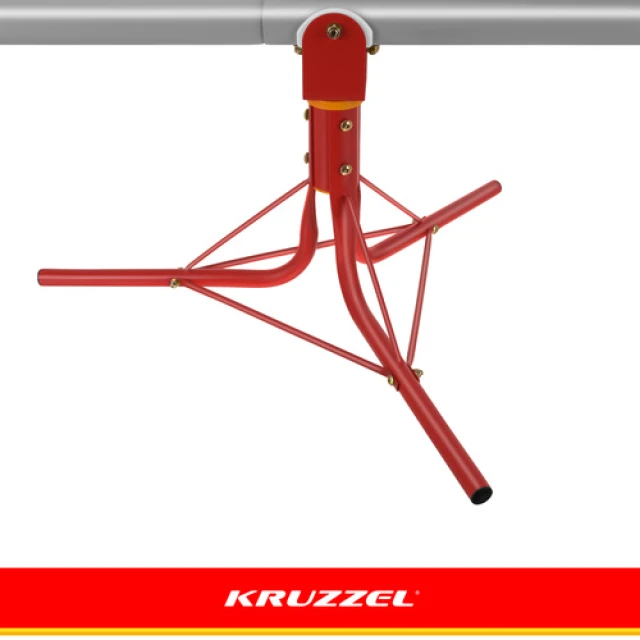 Гойдалка садова для дітей Kruzzel 2 в 1 з каруселлю 360° (5900779965409)