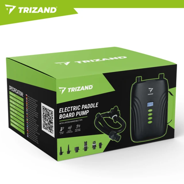 Насос акумуляторний Trizand для SUP-дошки 20 PSI USB-C 4000 мАч (5900779965416)
