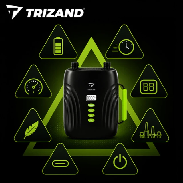 Насос акумуляторний Trizand для SUP-дошки 20 PSI USB-C 4000 мАч (5900779965416)