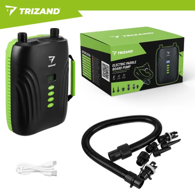 Насос акумуляторний Trizand для SUP-дошки 20 PSI USB-C 4000 мАч (5900779965416)