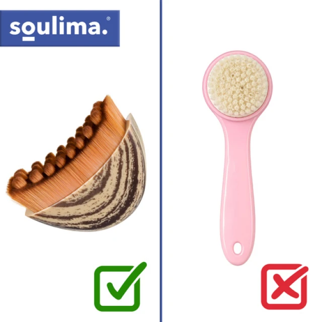 Щетка для массажа лица и шеи Soulima (5900779965430)