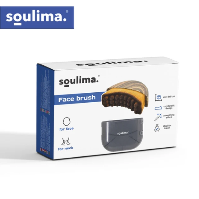 Щетка для массажа лица и шеи Soulima (5900779965430)