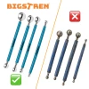 Шпатель для силікону та фугування Bigstren 4 шт (5900779965539)