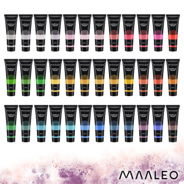 Набор акриловых красок Maaleo 36 шт x 20 мл (5900779965560)