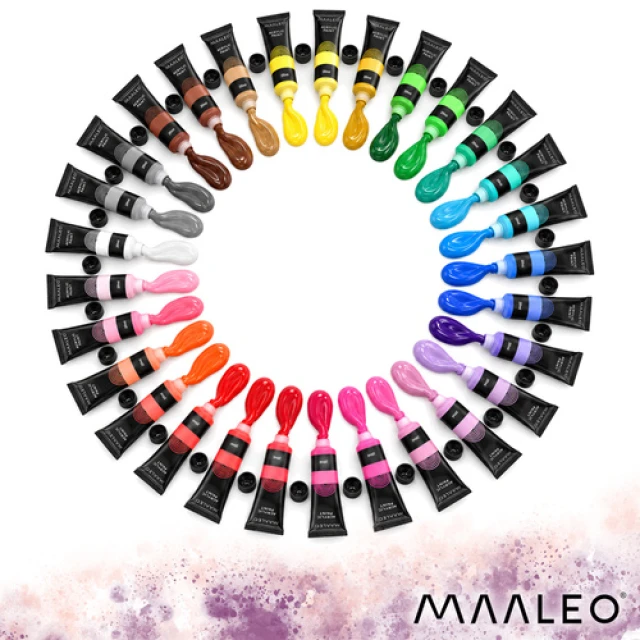 Набор акриловых красок Maaleo 36 шт x 20 мл (5900779965560)