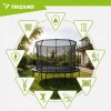 Батут садовий Trizand HQ 366 см з сіткою і драбиною 150 кг (5900779965621)