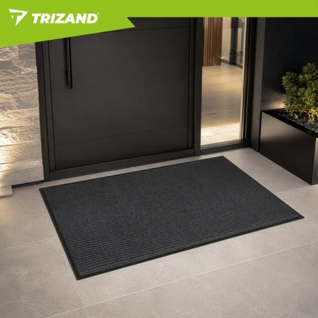 Килимок придверний Trizand 80x120 см з протиковзною основою (5900779965638)